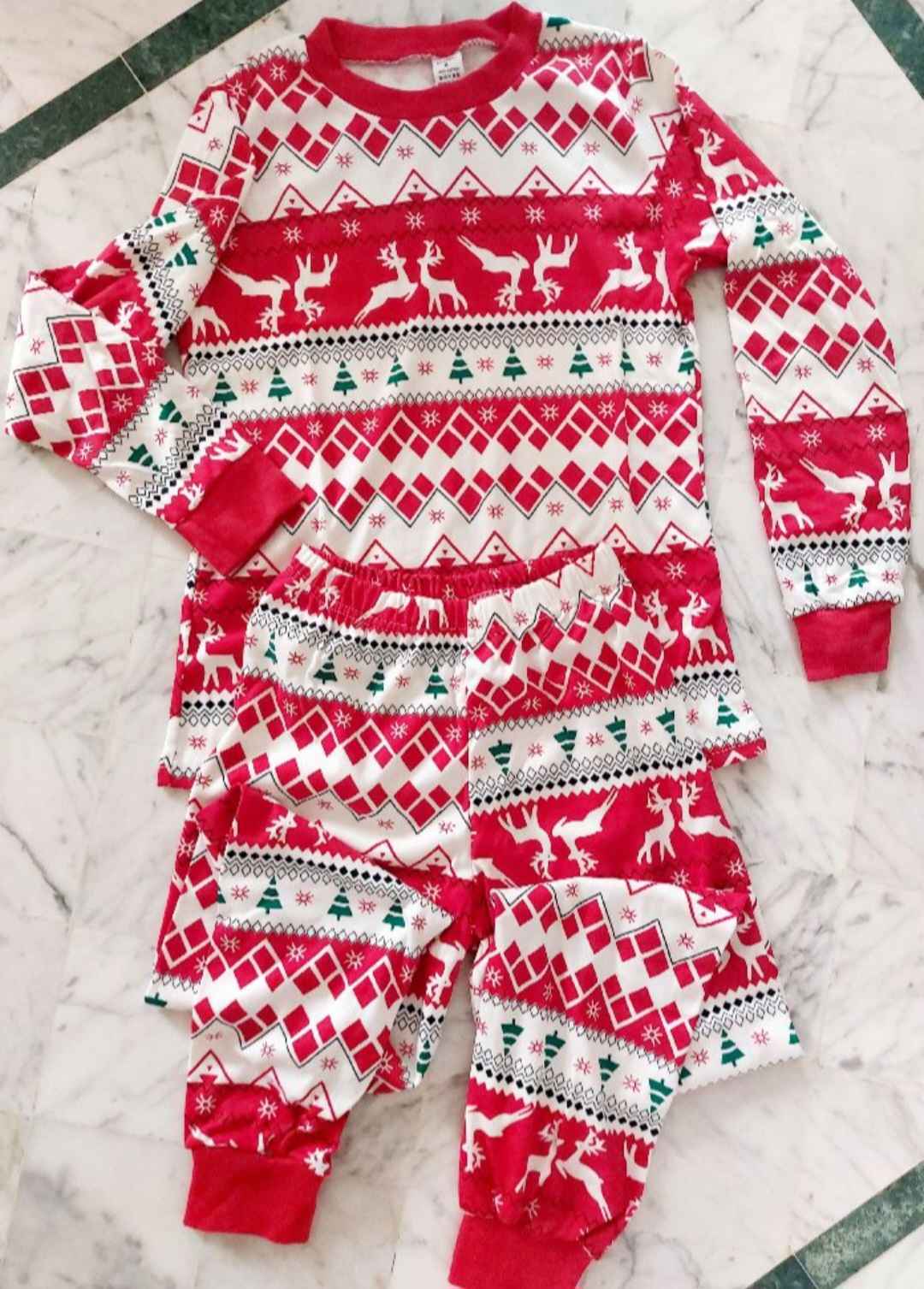 Ensemble de Pyjama de Noël avec les chaussettes 