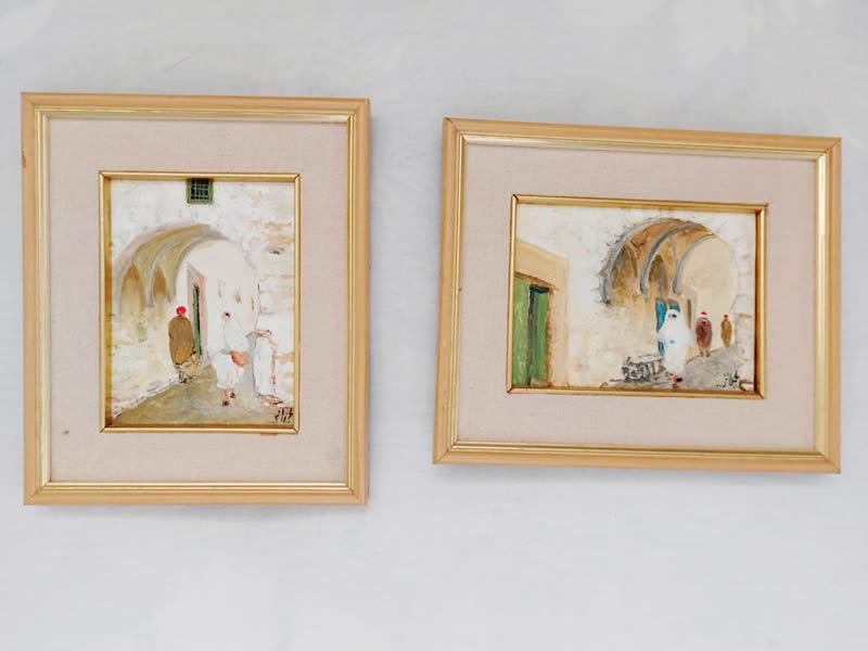 Assortiment  de 2 tableaux 